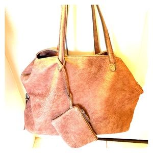 Free People Light Brown Hobo Bag